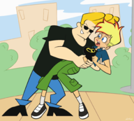 artist:slemka crossovers johnny_bravo johnny_bravo_(series) johnny_test johnny_test_(series) rule_63 // 2000x1798 // 806KB