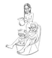 artist:lhk bikini_cowboy nude rod tonta whisky_jill // 707x793 // 87KB