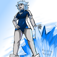 codename_kids_next_door cosplay dc killer_frost numbuh_5 resting_knight // 2000x2000 // 1.3MB