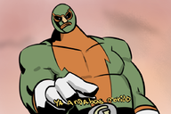 artist:terrible_the_drawfag el_grapadura fist_of_the_north_star parody the_angry_beavers // 900x600 // 349KB