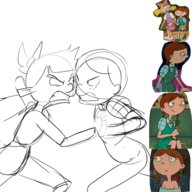 artist:smeet helga_pataki hey_arnold lila_sawyer // 1600x1600 // 1.3MB