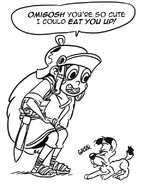 artist:smagg crossovers dogmatix star_butterfly star_vs._the_forces_of_evil the_adventures_of_asterix // 600x800 // 198KB