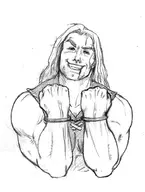 artist:impokochan drunken_mugshot marvel thor // 710x937 // 188KB