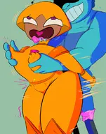 ahegao artist:mckraken ok_ko!_let's_be_heroes radicles_x shannon // 900x1141 // 597KB