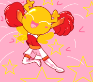 artist:willowdev cheerleader penny_fitzgerald the_amazing_world_of_gumball // 445x394 // 16KB
