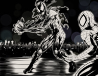 artist:deadassspider carnage marvel peter_parker spider-man // 2036x1576 // 2.4MB