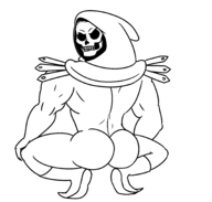 crossovers dragon_ball masters_of_the_universe mr._colympus_2023 parody skeletor // 2028x1936 // 303KB