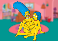 fingering incest jacqueline_bouvier marge_simpson nude the_simpsons // 975x692 // 302KB