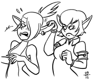 artist:lhk cleophee evangelyne wakfu // 599x518 // 99KB