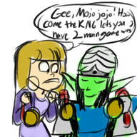 artist:tapioca crossovers gravity_falls mojo_jojo pacifica_northwest parody powerpuff_girls // 700x700 // 590KB