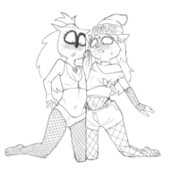 anemia anemia_and_iodine artist:dbaru caturday claire crossovers kablam! the_summoning // 1508x1493 // 762KB