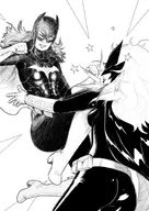 artist:hawkgirl barbara_gordon batgirl batwoman dc kate_kane // 1240x1754 // 704KB