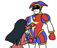 animated chel crossovers dreamworks metal_gear ms._co_2024 parody pomni the_amazing_digital_circus the_road_to_el_dorado // 1920x1605 // 324KB