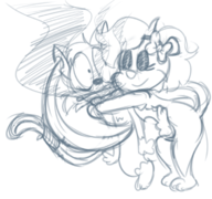 artist:yoto fifi_la_fume furball looney_tunes tiny_toon_adventures // 750x705 // 377KB