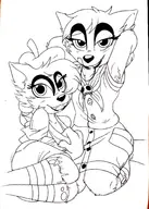 almonds artist:papayathebun charlotte hotel_transylvania sophie // 1485x2080 // 360KB