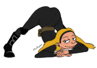 artist:ecchipoo helga_pataki hey_arnold // 850x600 // 115KB