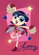 artist:mags_niac humanization lacey_ladybug the_buzz_on_maggie // 1279x1807 // 774KB