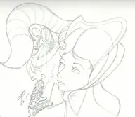 alice_in_wonderland artist:robren blue_caterpillar cheshire_cat mathilda // 1224x1067 // 177KB