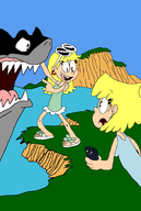 colors_by_anonymous lemynlyme leni_loud looney_tunes lori_loud parody the_loud_house // 1744x2601 // 196KB