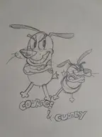 courage courage_the_cowardly_dog original_character parody // 1932x2576 // 936KB