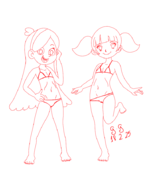 artist:graveyard_guy crossovers gravity_falls inspector_gadget mabel_pines penny // 712x912 // 97KB