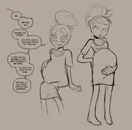 artist:mahmapuu pregnant spinel steven_universe // 1200x1187 // 137KB