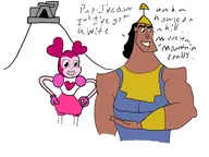 crossovers kronk mr._colympus_2019 spinel steven_universe the_emperor's_new_groove // 1600x1200 // 513KB