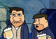 barney_rubble fred_flintstone half_in_the_bag jay_bauman mike_stoklasa parody the_flintstones // 1280x900 // 833KB