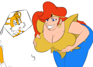 adventures_of_sonic_the_hedgehog artist:grouchybadger katella mega_milk parody sonic_the_hedgehog_(series) tails // 1911x1383 // 366KB