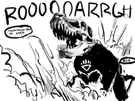 black_lantern tyrannosaurus // 1000x748 // 133KB