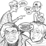 artist:draw-fiend bill_dickey callie_briggs caturday cosplay eltingville jerry_stokes josh_levy pete_dinunzio swat_kats // 1100x1100 // 220KB