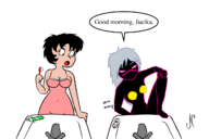 artist:ian_comics crossovers duck_dodgers_in_the_24th_and_12_century jucika looney_tunes ms._co_2024 queen_tyr'ahnee // 1296x864 // 209KB