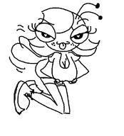 artist:itakino maggie_pesky the_buzz_on_maggie // 670x738 // 94KB