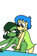 artist:the_dewd disgust futa handjob inside_out joy nude pasted_(colors) pixar // 740x1125 // 174KB