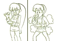 artist:slow comics gravity_falls pacifica_northwest rule_63 // 1826x1264 // 587KB