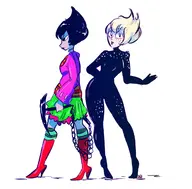ashi cosplay crossovers daughters_of_aku ilana samurai_jack sym-bionic_titan // 1240x1221 // 536KB