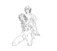 artist:boris bomango christmas_2013 didi_bomango gogo_bomango // 747x675 // 115KB