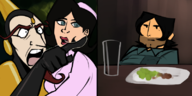 chris_mclean comics crossovers dr._mrs._the_monarch mr._colympus_2021 parody the_monarch total_drama venture_bros // 800x400 // 213KB