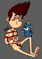 artist:prk atomic_puppet bondage joey_felt // 709x1011 // 302KB