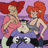 artist:dot.fuk goof_troop peg_pete pistol_pete pj_pete // 2800x2811 // 17MB