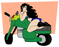 chopper crossovers daisy_mayhem laff-a-lympics wheelie_and_the_chopper_bunch // 1692x1358 // 299KB