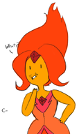 adventure_time c_(artist) flame_princess // 520x875 // 142KB