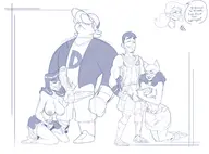 coc audrey_page boy_o_war crimson_cat donna_dynamo doug_infinite gewd-boi golden_girl sorority_of_sentinels the_crusaders the_developing_adventures_of_golden_girl // 1400x1033 // 176KB