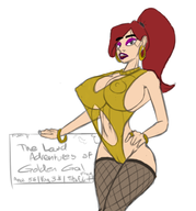 coc audrey_page golden_girl pasted_(colors) the_developing_adventures_of_golden_girl tsuba // 912x980 // 271KB