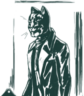 artist:redout blacksad dc fusion john_blacksad rorschach watchmen // 581x662 // 297KB