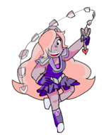amethyst amethyst_princess_of_gemworld dc fusion princess_amethyst steven_universe // 1100x1412 // 358KB