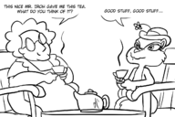 animaniacs artist:ian_comics courage_the_cowardly_dog crossovers ms._co_2021 muriel_bagge slappy_squirrel // 1296x864 // 255KB