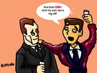 artist:kevfu clay_puppington crossovers marvel moral_orel norman_osborn // 640x480 // 150KB