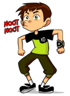 ben_10 ben_tennyson parody pingu // 700x950 // 149KB