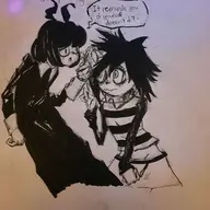 creepy_susie crossovers i_can't_sleep nia the_oblongs // 2992x2992 // 466KB